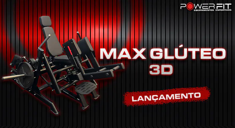 ABDUTOR MAX GLÚTEO 3D - LINHA STRONG - POWER FIT